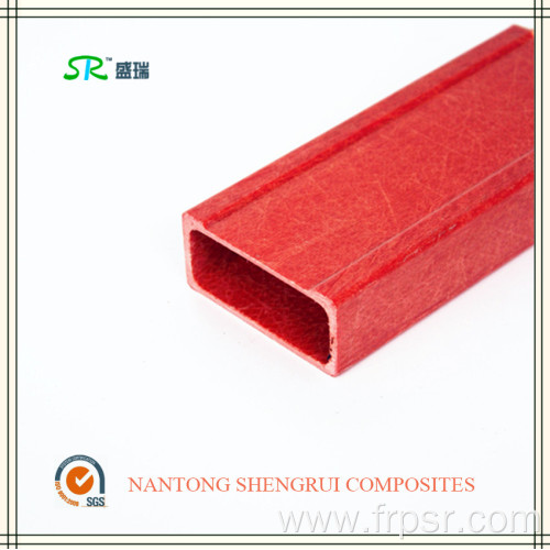 high quality fiberglass frp rectangular hollow tube